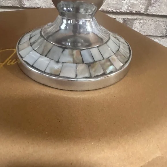 NEW Julia Knight Classing 14" Cake Stand - Snow - Picture 6 of 8